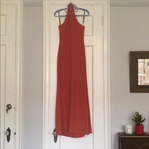 Coral Celine Halter Dress